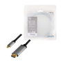 LogiLink Cable USB-C 3.2 Gen1 a HDMI, 4K, Aluminio, 1,8 m