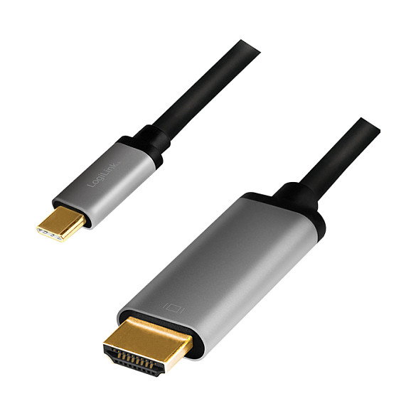 LOGILINK Adaptador USB-C a HDMI 1,8m 4K UHD CUA0101 LOGILINK Adaptador USB-C a HDMI 1,8m 4K UHD CUA0101