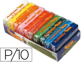 Jovi Plastilina Pequeña Bandeja 10 Unidades Colores Surtidos