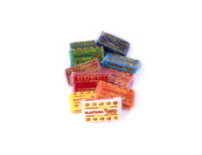 Jovi Plastilina 70 Bandeja de 10 unidades de 50 g Colores Surtidos Jovi Plastilina 70 Bandeja de 10 unidades de 50 g Colores Surtidos