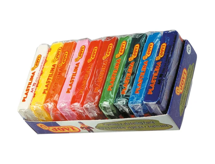 Jovi Plastilina Pequeña Bandeja 10 Unidades Colores Surtidos