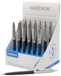 Boligrafo Inoxcrom Soul Expositor De 18