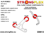StrongFlex STF061549A Silentblock Delantero Wishbone Sport