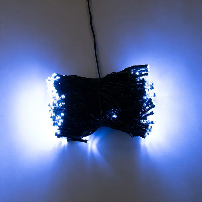HO Guirnalda LED Exterior 30M HO-XMAS-072-IP65-30M-RGB, Impermeable IP65, 8 Modos, Decoración Navideña