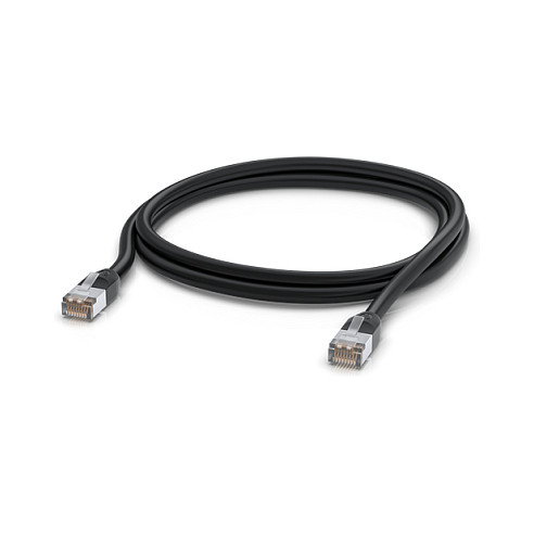Ubiquiti UISP Patch Cable Outdoor Cat5e STP 2 m Negro