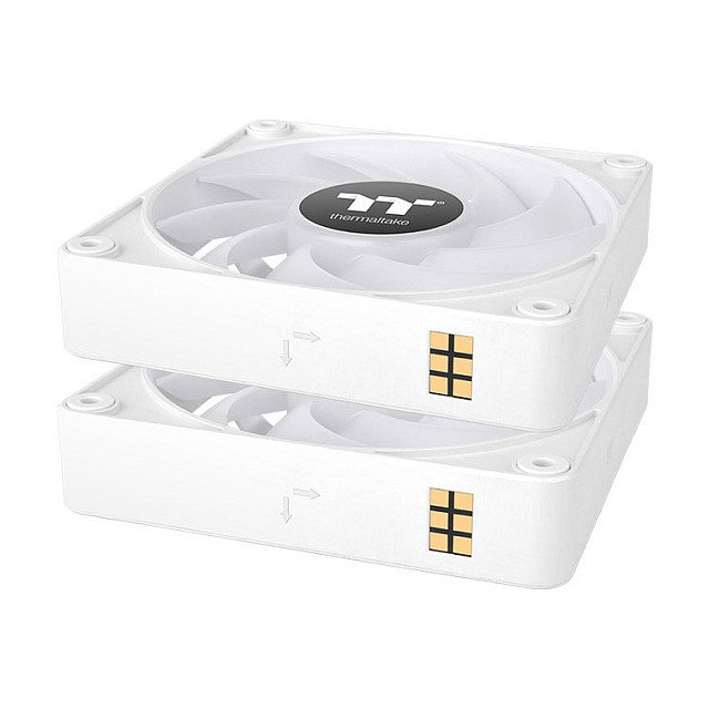 Thermaltake CT140 EX ARGB Pack de 3 Ventiladores 140 mm Blanco