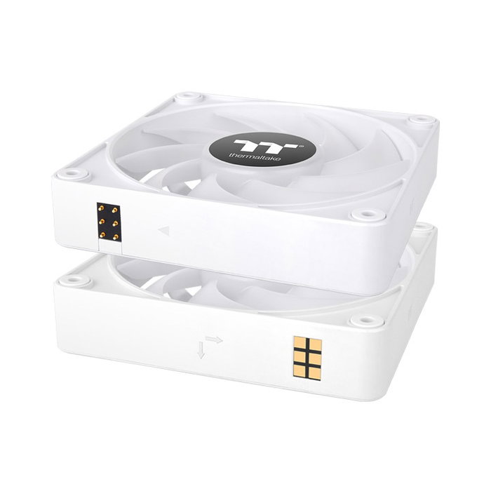 Thermaltake CT140 EX ARGB Pack de 3 Ventiladores 140 mm Blanco