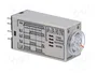 OMRON H3YN Relé de tiempo DPDT 250VAC/5A 200-230VAC