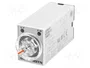 OMRON H3YN Relé de tiempo DPDT 250VAC/5A 200-230VAC
