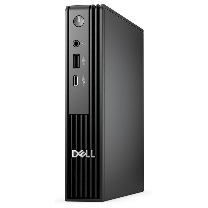 DELL MICRO PC QCM1250 Intel Core Ultra 5 235T 8GB RAM 512GB SSD Windows 11 Pro Wi-Fi 6E Micro PC de Negocios