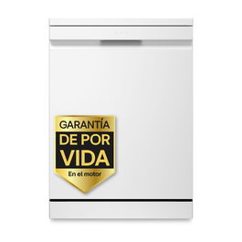 Lavavajillas LG DF375HWS 60 cm Blanco