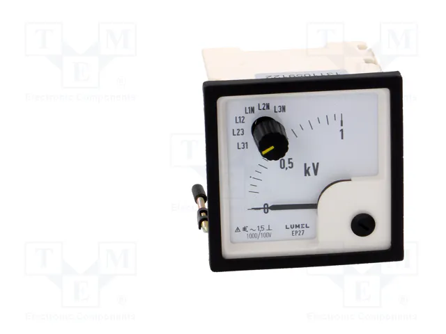 LUMEL Voltímetro de Panel EP27 True RMS 0÷1kV