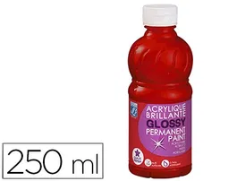 L&b Pintura Acrílica Brillo Rojo Primario Bote 250 ml