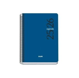 Dohe Agenda Escolar Esencial A5 Espiral SV Tapa PP Colores Surtidos 2025-2026