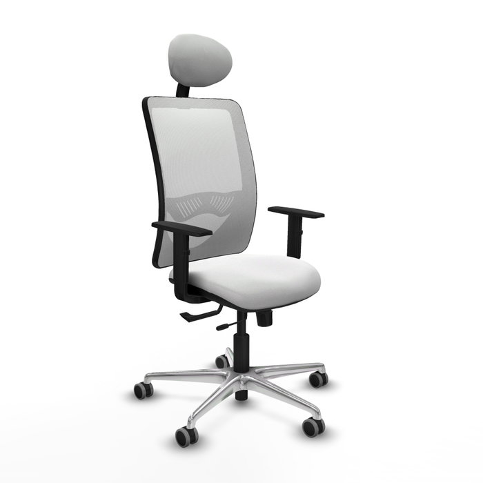 PIQUERAS Y CRESPO Silla de oficina Zulema con mecanismo Sincro/Traslack Blanca PIQUERAS Y CRESPO Silla de oficina Zulema con mecanismo Sincro/Traslack Blanca