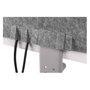 BakkerElkhuizen BE Safety Screen back Pantalla de seguridad trasera W1600H600 Fieltro PET Gris claro