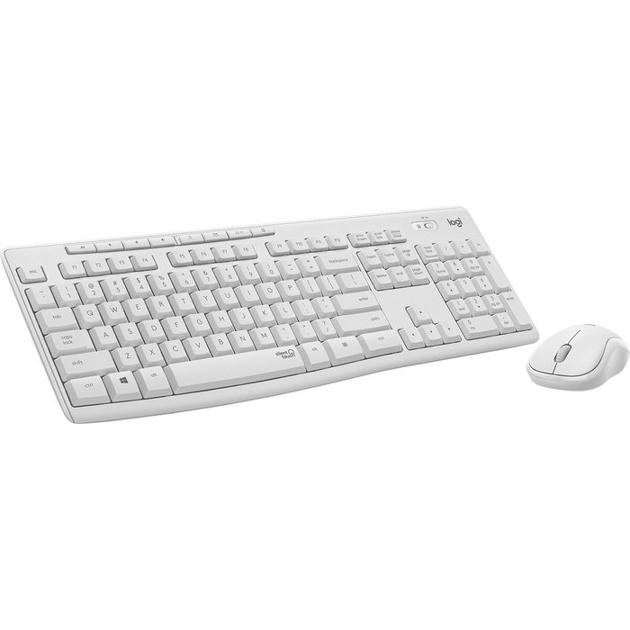 Logitech MK295 Silent Juego de Teclado y Ratón Inalámbrico 2.4 GHz Italiano Blanco Apagado Logitech MK295 Silent Juego de Teclado y Ratón Inalámbrico 2.4 GHz Italiano Blanco Apagado