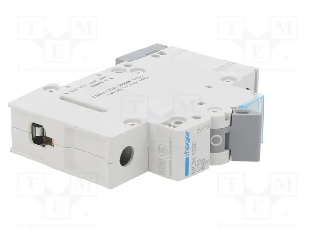 HAGER MCN113E Interruptor magnetotérmico 1 polo 13A 6kA