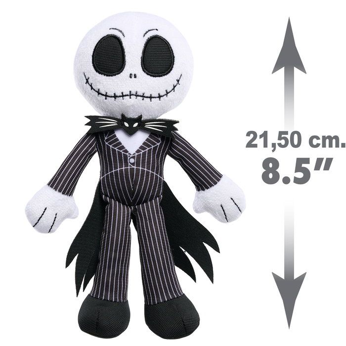 Just Play Peluche Sonidos y Perfumado Jack Skellington 17724, +3 años (Inglés, Francés, Alemán, Italiano, Portugués, Español)