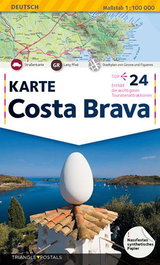 Triangle Postals, Costa Brava, landkarte - VV.AA.