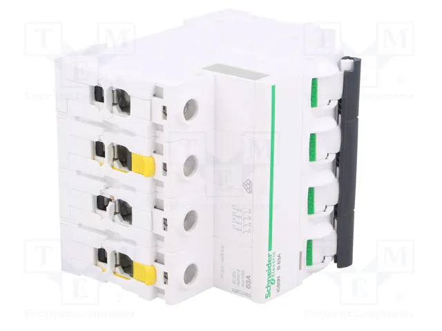 SCHNEIDER ELECTRIC ACTI9 iC60N 63A 4 polos Curva B