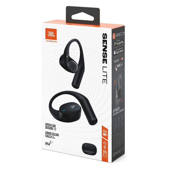 JBL Sense Lite Kopfhörer, schwarz – Kabellose Bluetooth-In-Ear-Kopfhörer mit Noise Cancelling und Sprachassistent