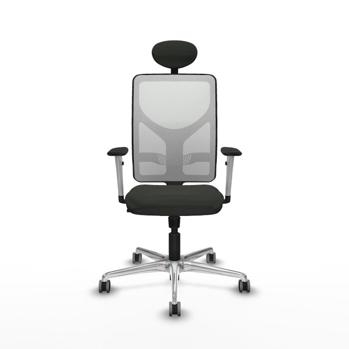 PIQUERAS Y CRESPO Silla de oficina Motilla con mecanismo Sincro, Negro y Blanco PIQUERAS Y CRESPO Silla de oficina Motilla con mecanismo Sincro, Negro y Blanco
