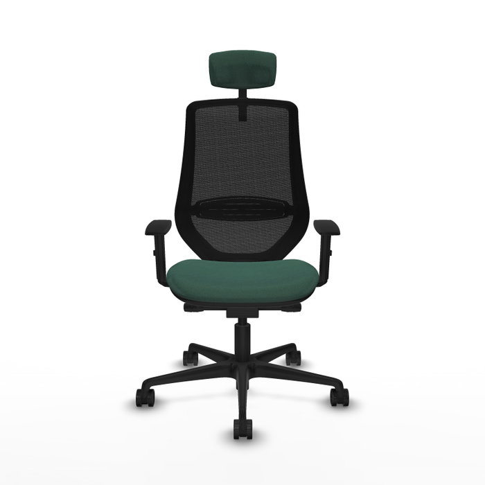 PIQUERAS Y CRESPO Silla de oficina Mardos con mecanismo Sincro/Traslack Verde botella/Negro PIQUERAS Y CRESPO Silla de oficina Mardos con mecanismo Sincro/Traslack Verde botella/Negro