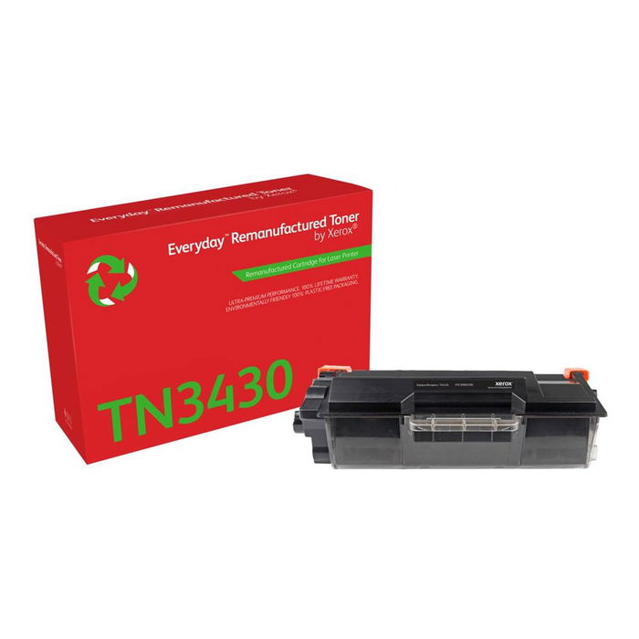 Xerox Everyday Tóner Compatible TN-3430 Negro para Impresoras Brother Xerox Everyday Tóner Compatible TN-3430 Negro para Impresoras Brother