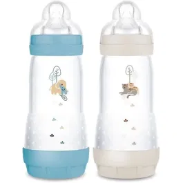 Mam Biberones Easy Start Anticólico 320 ml Tetina Flow 3 Ocean + Sand 9001616836633