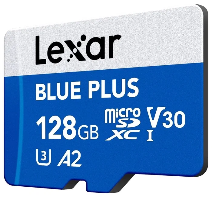 Lexar Blue Plus 128GB MicroSDXC UHS-I Lexar Blue Plus 128GB MicroSDXC UHS-I