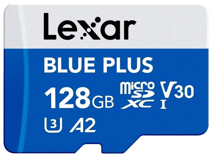 Lexar Blue Plus 128GB MicroSDXC UHS-I Lexar Blue Plus 128GB MicroSDXC UHS-I