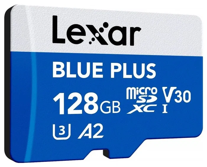 Lexar Blue Plus 128GB MicroSDXC UHS-I Lexar Blue Plus 128GB MicroSDXC UHS-I