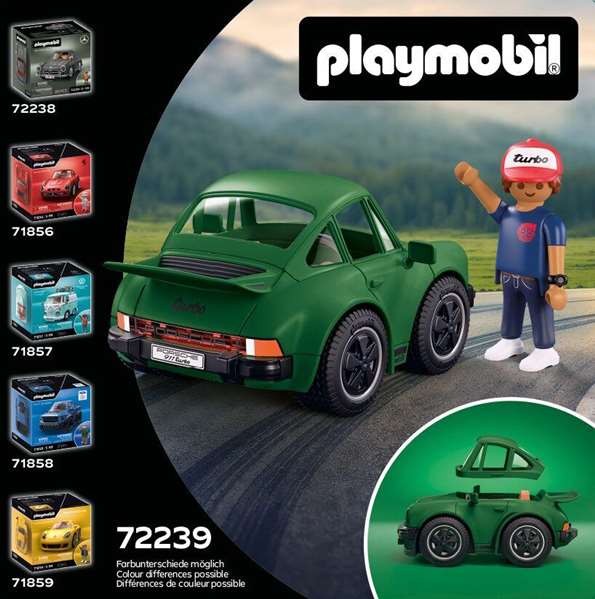 PLAYMOBIL Porsche Carrera 911 Turbo G
