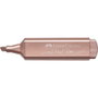 Faber-Castell Marcador Textliner 46 Metálico Oro Rosa