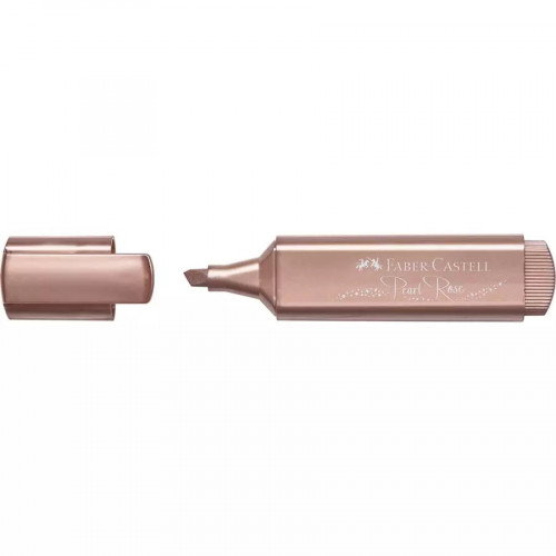 Faber-Castell Marcador Textliner 46 Metálico Oro Rosa