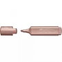 Faber-Castell Marcador Textliner 46 Metálico Oro Rosa