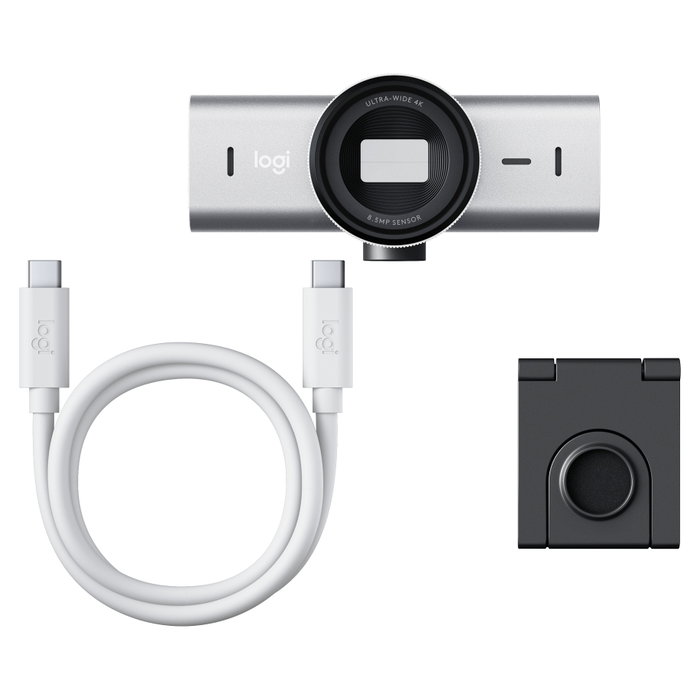 Logitech MX Brio Webcam Ultra HD 4K Gris