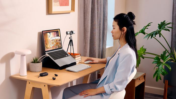 Logitech MX Brio Webcam Ultra HD 4K Gris
