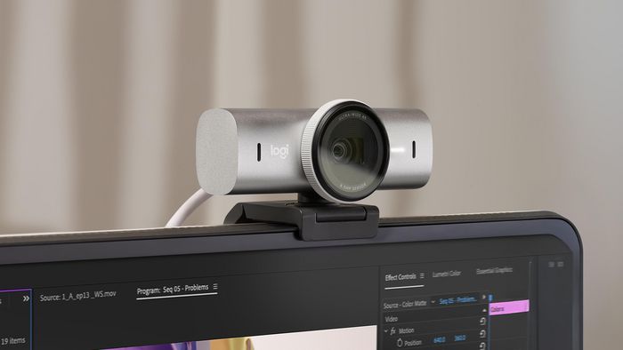 Logitech MX Brio Webcam Ultra HD 4K Gris