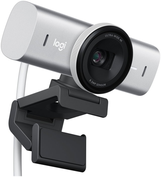 Logitech MX Brio Webcam Ultra HD 4K Gris