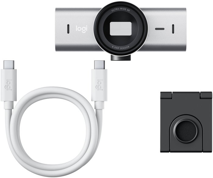 Logitech MX Brio Webcam Ultra HD 4K Gris
