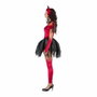 My Other Me Disfraz de Diablesa con Tocado, Alas, Vestido con Cola, Guantes y Calientapiernas - Talla M