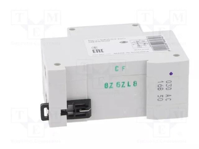 EATON ELECTRIC RCBO 16A 30mA 230VAC 1+N