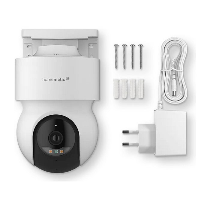 Homematic IP Auenkamera HmIP-CO Blanco 5MP WLAN
