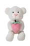 Creaciones Llopis Oso Fresi 110 cm 3 Colores - Blanco, Marrón, Rosa - Poliéster