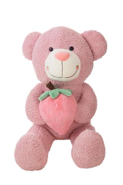 Creaciones Llopis Oso Fresi 110 cm 3 Colores - Blanco, Marrón, Rosa - Poliéster