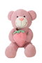 Creaciones Llopis Oso Fresi 110 cm 3 Colores - Blanco, Marrón, Rosa - Poliéster