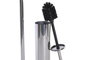 DKD Home Decor Portarrollos de Pie y Escobillero Cromado de Metal
