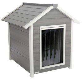 Kerbl Caseta Eco Perro Hendry 100x88x98 Cm Puerta Batiente Resistente 4 Estaciones